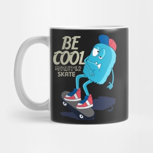 Cool Monster Skater Mug